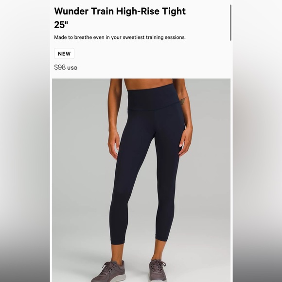 Wunder Under Train Tight - true navy - Picture 1 of 4